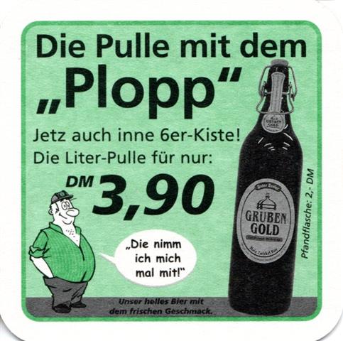 duisburg du-nw grubengold quad 1a (180-die pulle mit)